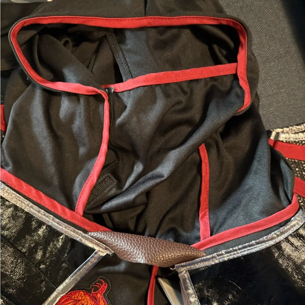 Kids Black & Red Dragon Ninja Costume Size 5-6 Halloween, Dress-Up, Costume Only